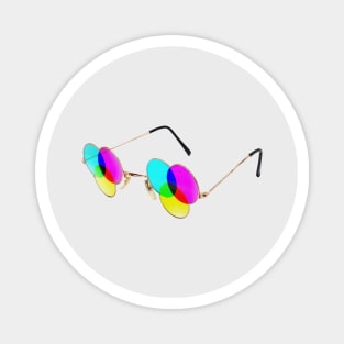 CMYK Glasses Magnet